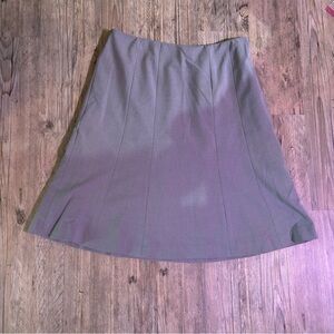 Calvin Klein Grey Workwear Skirt Fit and Flair Sz.12